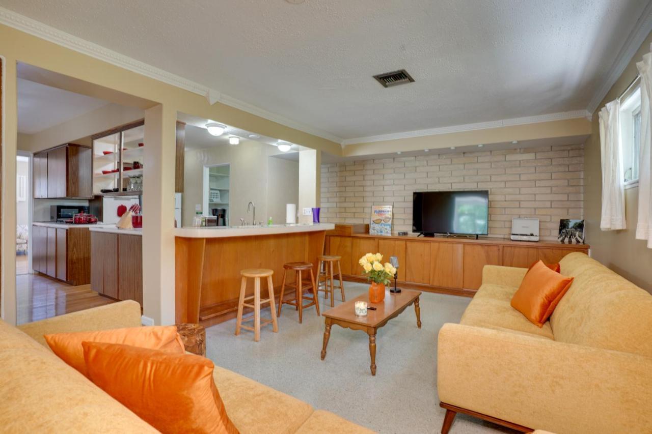Charming Mid-Century House - Just Steps To Lake! Lakeland Eksteriør bilde