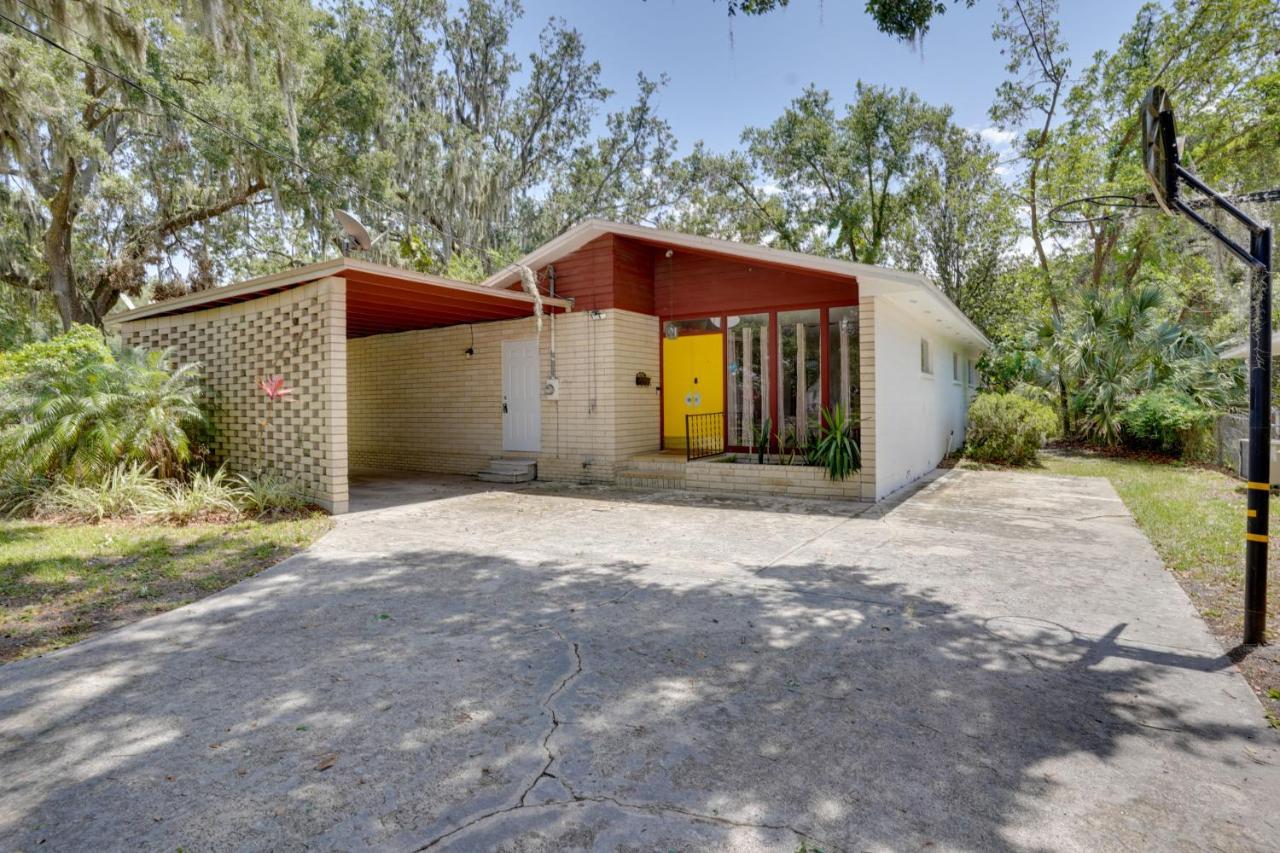 Charming Mid-Century House - Just Steps To Lake! Lakeland Eksteriør bilde